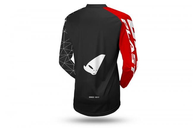 Maglie Da Moto Nero/rosso Ufo Uomo